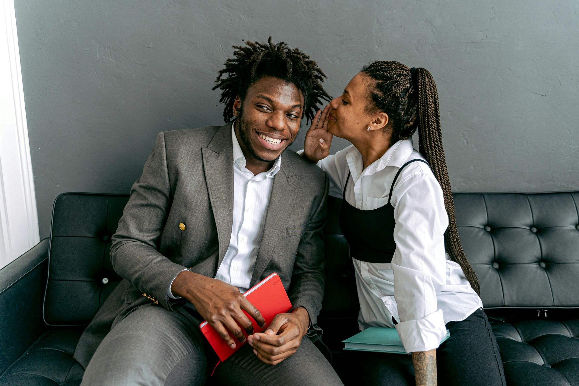 Share a secret with the one that you want to like and cherish. (Image via Pexels/ Antoni Shkraba)